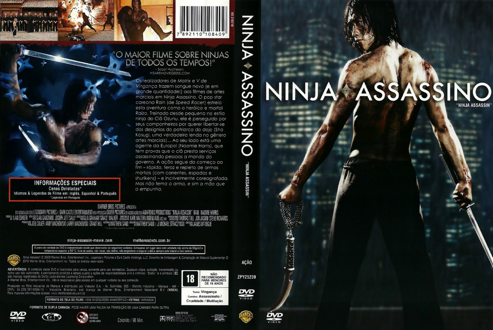 Ninja Assassino  Trailer legendado, Elenco, Sinopse e mais
